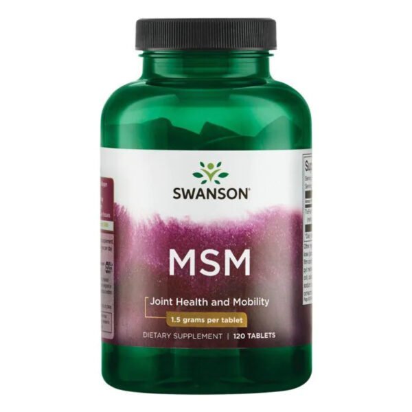Swanson Ultra MSM 1500 мг — 120 таблеток
