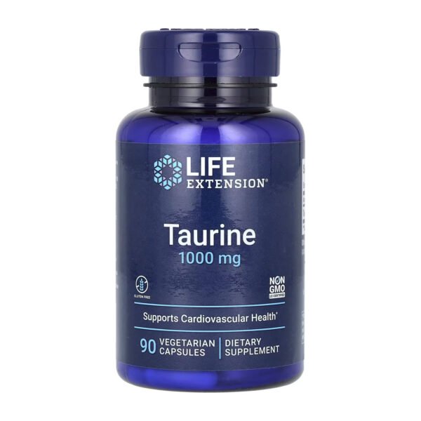 Life Extension Таурин 1000 мг — 90 рослинних капсул