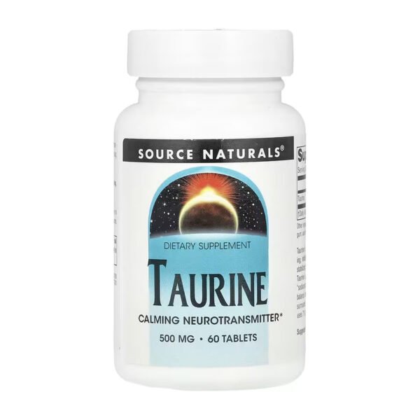 Source Naturals Таурин 500 мг - 60 таблеток