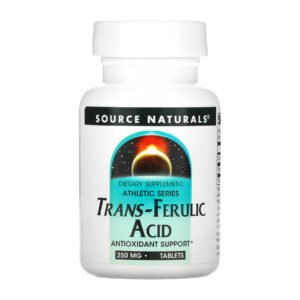 Trans-Ferulic Acid 250mg - 30 tabs (Пошкоджена банка)