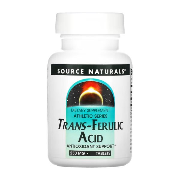 Source Naturals Транс-Ферулова Кислота 250мг - 30 таблеток