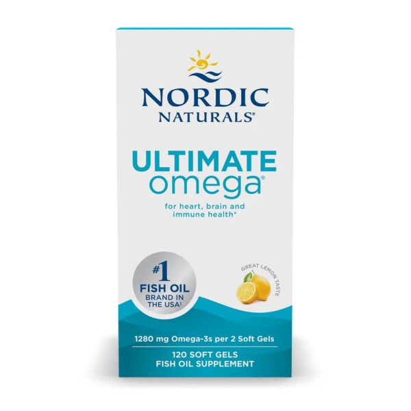 Nordic Naturals Ultimate Omega — 120 капсул