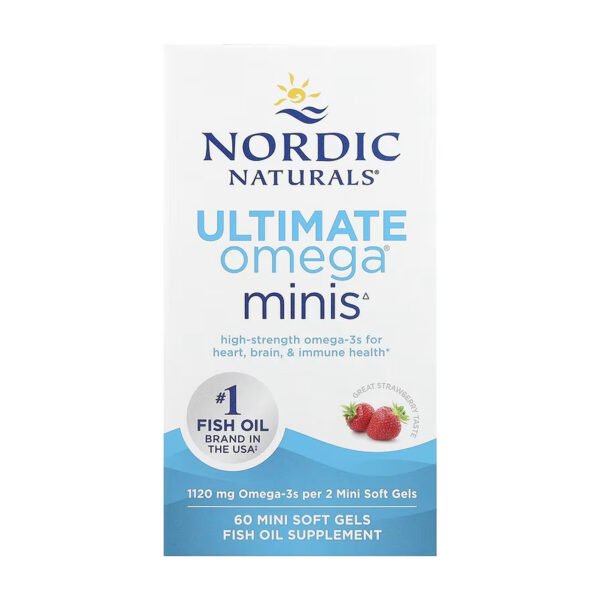Nordic Naturals Ultimate Omega 2X Minis — 60 капсул