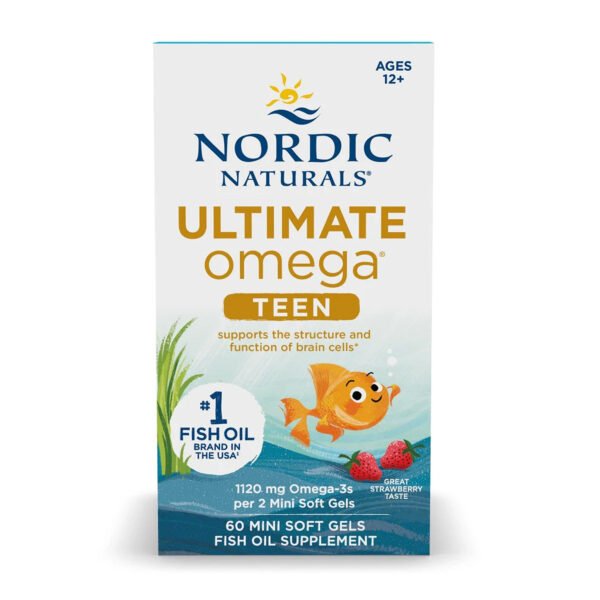 Nordic Naturals Ultimate Omega 2X Teen — 60 капсул