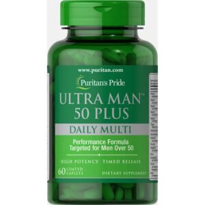 Ultra Man™ 50 Plus - 60 Caplets (Пошкоджена банка)