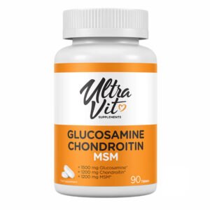 Ultravit Glucosamine Chondroitin MSM - 90 tabs (Пошкоджена банка)