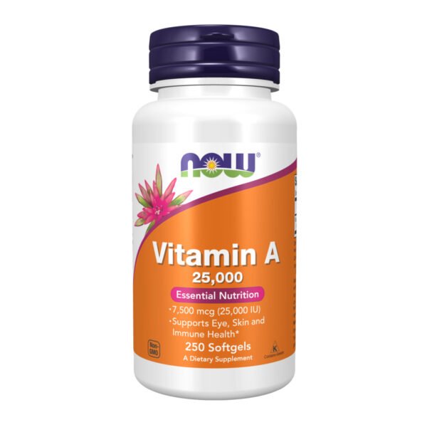 Now Foods Вітамін A — 250 капсул