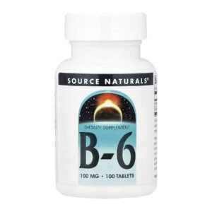 Vitamin B-6 100 mg - 100 tabs (Пошкоджена етикетка)
