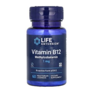 Vitamin B12 Methylcobalamin 1 mg - 60 vcaps (Пошкоджена банка)