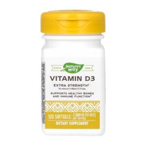 Vitamin D3 Extra Strength - 120 softgels