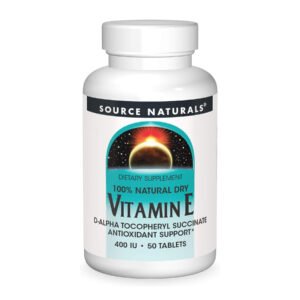 Vitamin E 400 IU D-Alpha Tocopherol - 50 tabs (Пошкоджена етикетка)