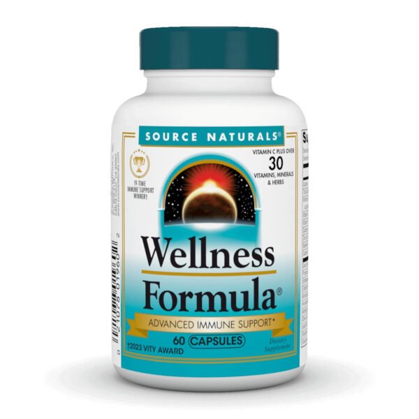 Source Naturals Wellness Formula® (CA Formula) — 60 капсул