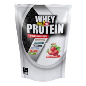 Whey Protein - 1000g Strawberry with Cream (Пошкоджена упаковка)