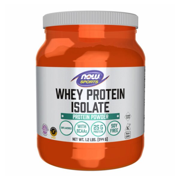 Now Foods Ізолят сироваткового білка — 544 г