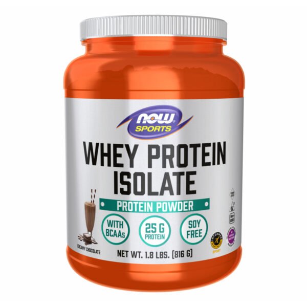 Now Foods Ізолят сироваткового протеїну — 816 г Ваніль