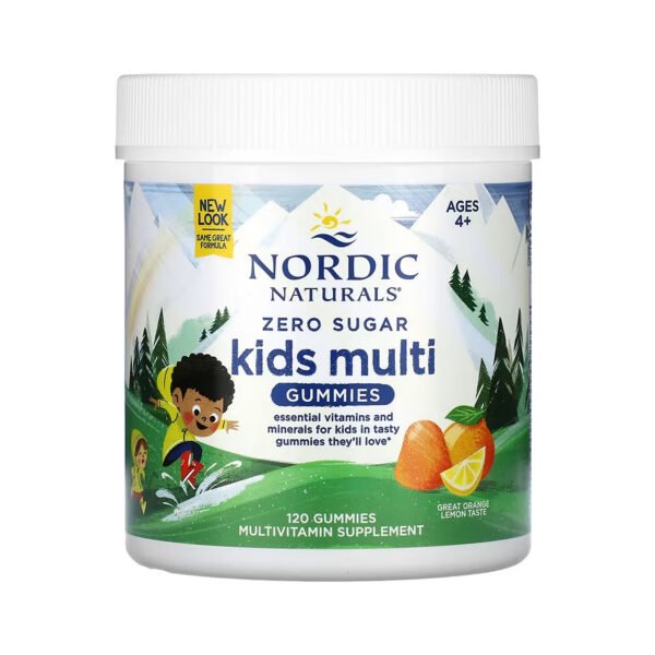 Nordic Naturals Zero Sugar Kids Multi — 120 гумок