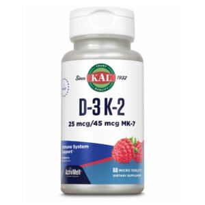 D3 & K2 25mcg - 60 tabs Raspberry (До 02.27)