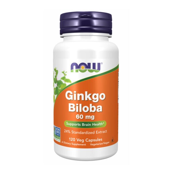 Ginkgo Biloba 60 mg - 120 vcaps (До 12.26)
