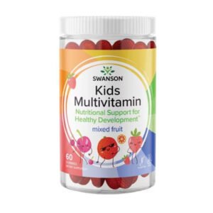 Swanson Kids Multivitamin — 60 гумок змішані фрукти