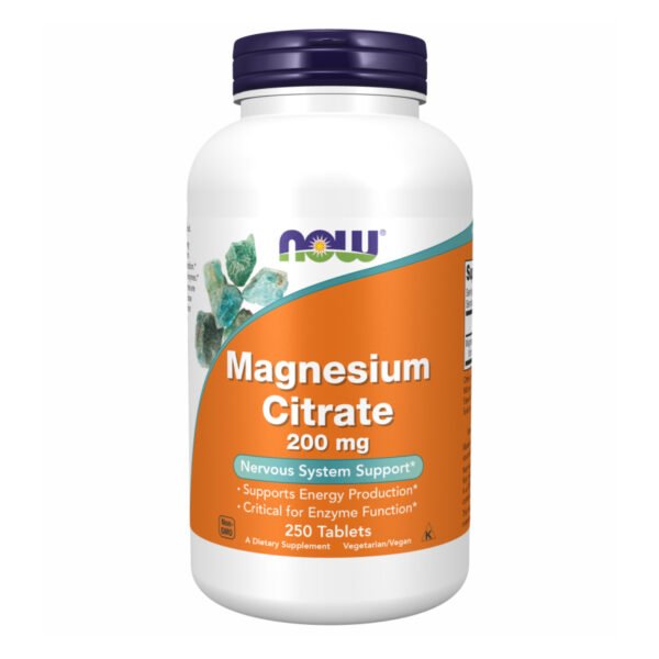 Magnesium Citrate 200mg - 250 tabs (Пошкоджена банка)