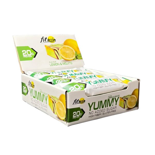 FitWin Yummy — 12x55г Лимон та Мохіто